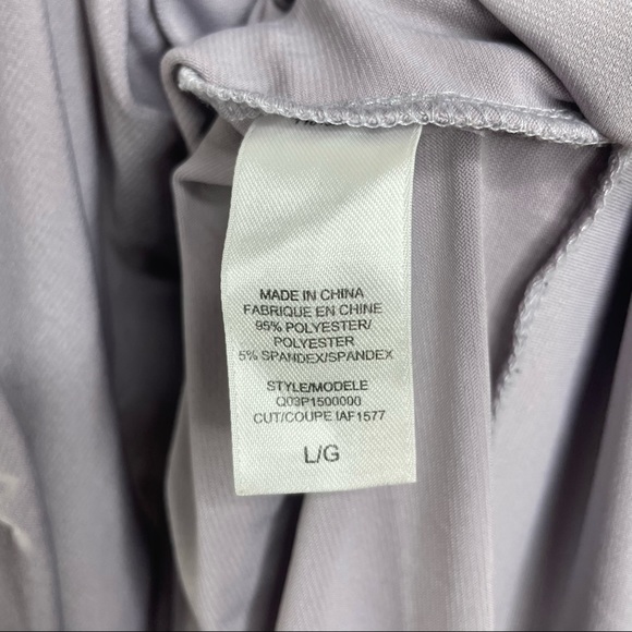 GUESS Lavender Tunic with Slit Sleeves - Sz. L - Picture 9 of 9